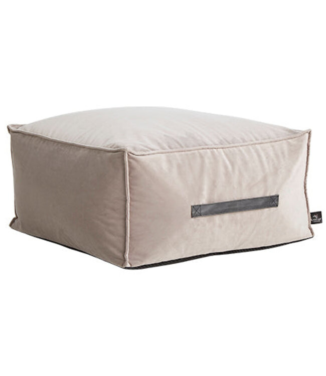 Lifetime vierkant zitkussen - velours grey