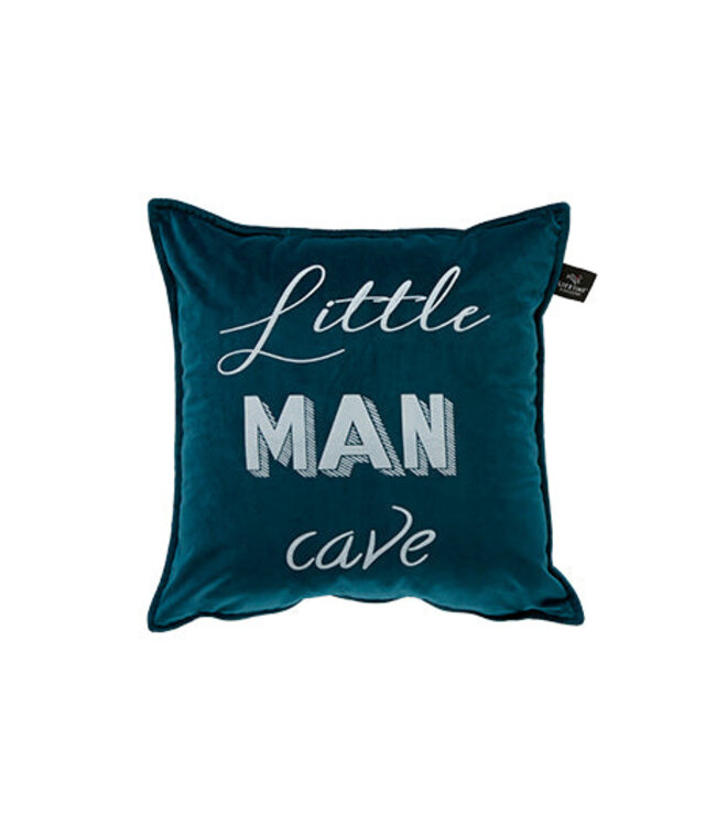 Lifetime vierkant kussen man cave