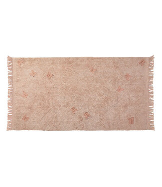 Lifetime Lifetime soft pink vloerkleed butterflies / getuft