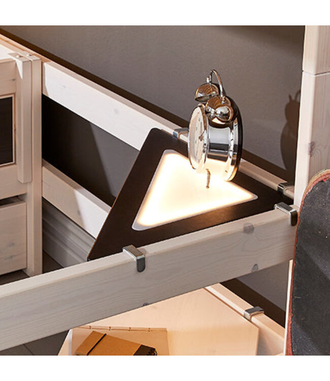 Lifetime hoeklegplank met led licht