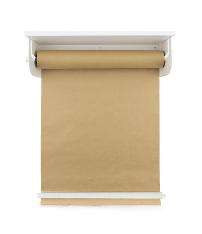 Lifetime kraft paper roll met legplank / 20m