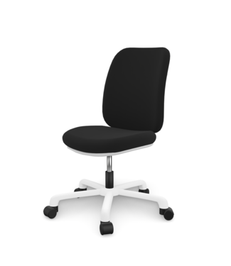 Lifetime Lifetime bureaustoel model comfort / zwart / wit