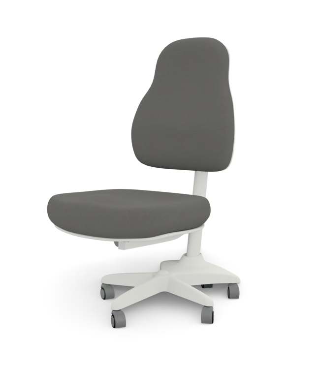 Lifetime burostoel model ergo / lichtgrijs / wit