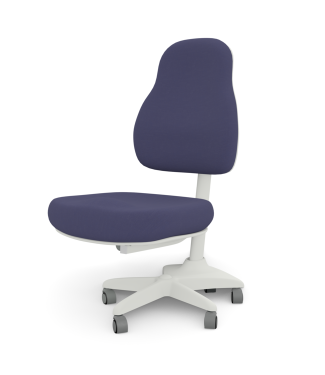 Lifetime burostoel model ergo/ donkerblauw / wit