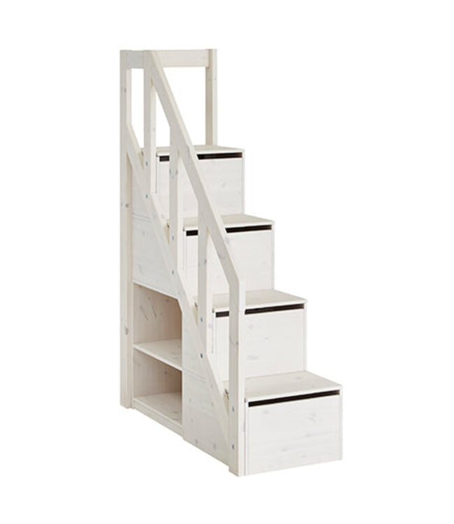 Lifetime trap / boekenkast voor hoogslaper