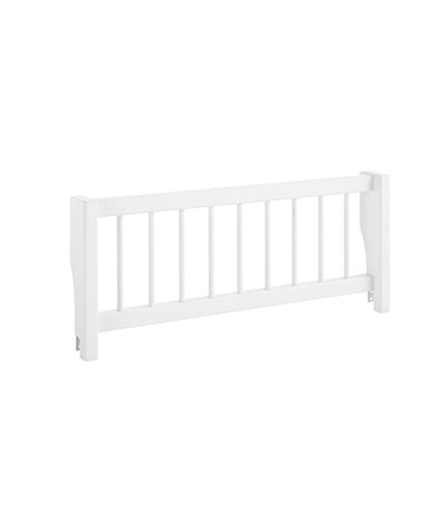 Lifetime wit gelakt smal bedfront met spijlen wit