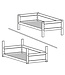 Lifetime basisbed 4-in-1 vloerbed