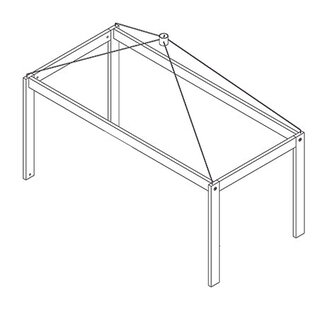 Lifetime Lifetime frame voor kajuitbed met hemel