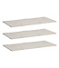 Lifetime 3 legplanken voor kastelement 100 cm