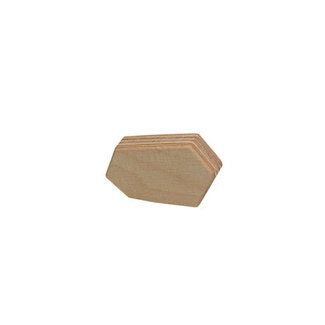 Lifetime 1 x houten knop diamond