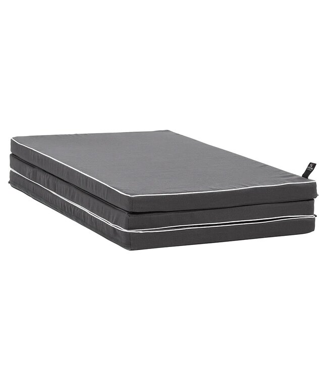 Lifetime bedverkleiner / vouwmatras antraciet