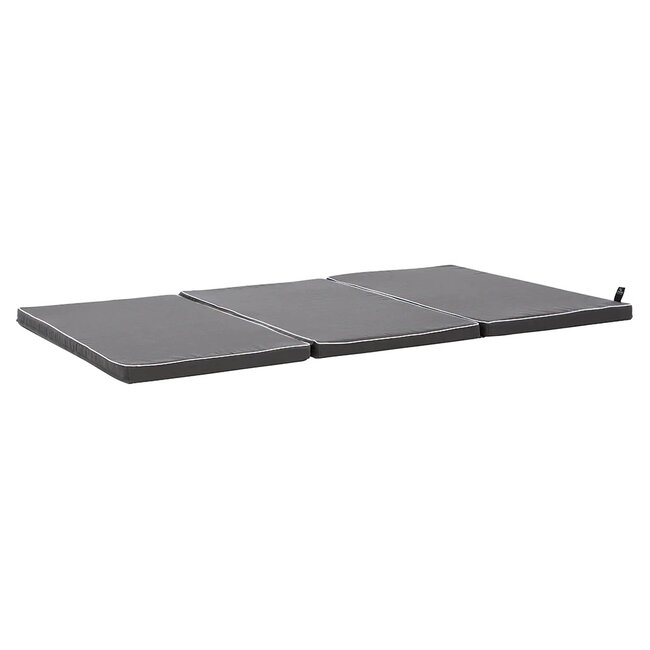 Lifetime bedverkleiner / vouwmatras antraciet
