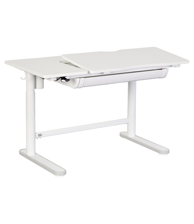 Lifetime ergo-r electr. verstelbaar bureau/ r. flip deel