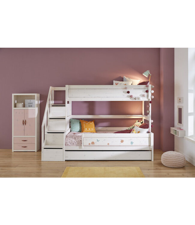 Lifetime stapelbed met trapkast