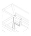 Lifetime korte ladder 2 traptreden voor hangout