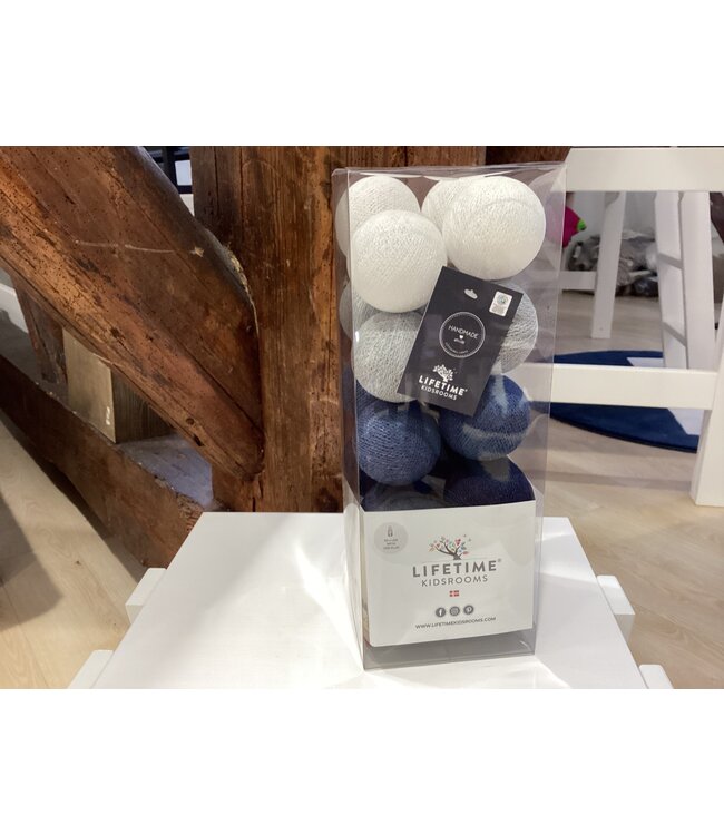 Lifetime cotton light string - royal