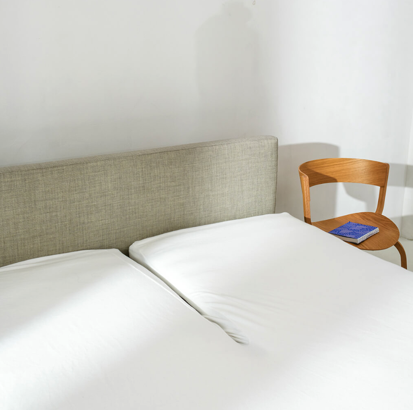 Auping Organic Molton Stretch Splittopper white