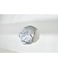 Auping Organic Satijnkatoen Hoeslaken Topper light grey