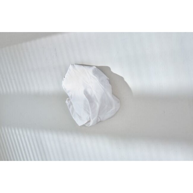 Auping Organic Satijnkatoen Hoeslaken Topper white