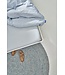 Auping Organic Satijnkatoen Hoeslaken light grey