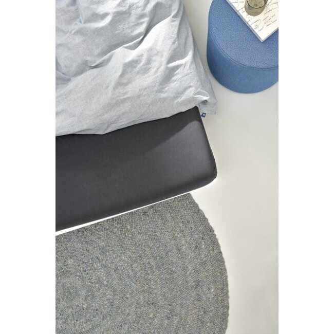 Auping Organic Jersey Hoeslaken Splittopper soft anthracite