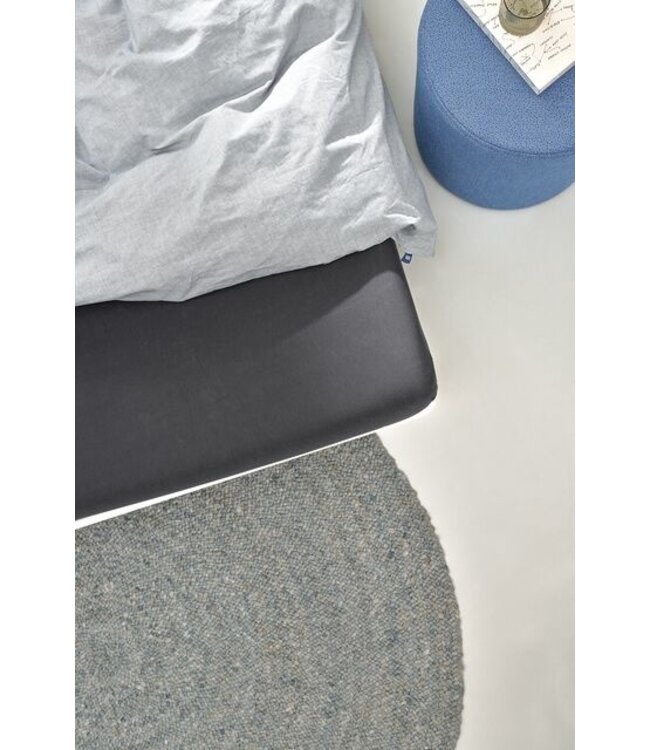 Auping Organic Jersey Hoeslaken Splittopper soft anthracite