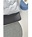 Auping Organic Jersey Hoeslaken Splittopper soft anthracite