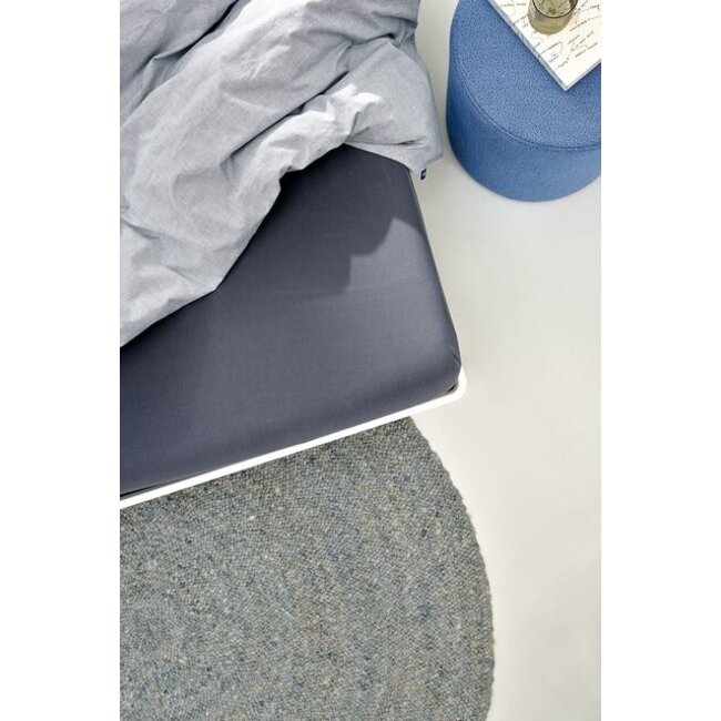 Auping Organic Jersey Hoeslaken Splittopper soft cool grey