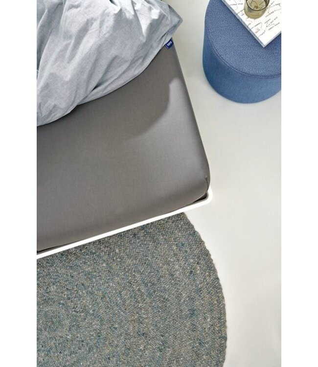 Auping Organic Jersey Hoeslaken Splittopper soft warm grey