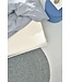 Auping Organic Jersey Hoeslaken Splittopper soft off white