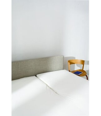 Auping Auping Organic Jersey Hoeslaken Splittopper soft white