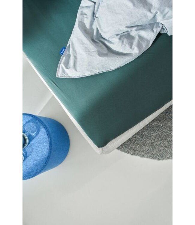 Auping Organic Jersey Hoeslaken topper soft pine green