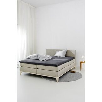 Auping Organic Jersey Hoeslaken topper soft anthracite