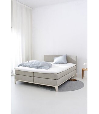 Auping Auping Organic Jersey Hoeslaken topper soft white Auping Auping Organic Jersey Hoeslaken topper soft white