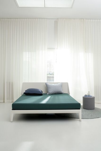 Auping Organic Jersey Hoeslaken Soft pine green