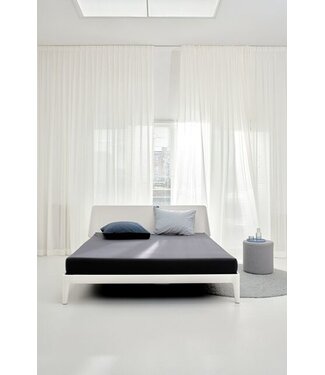 Auping Auping Organic Jersey Hoeslaken Soft anthracite