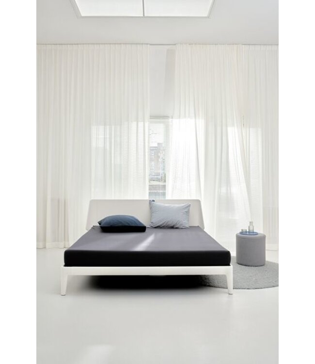 Auping Organic Jersey Hoeslaken Soft anthracite