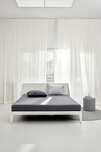 Auping Organic Jersey Hoeslaken Soft cool grey