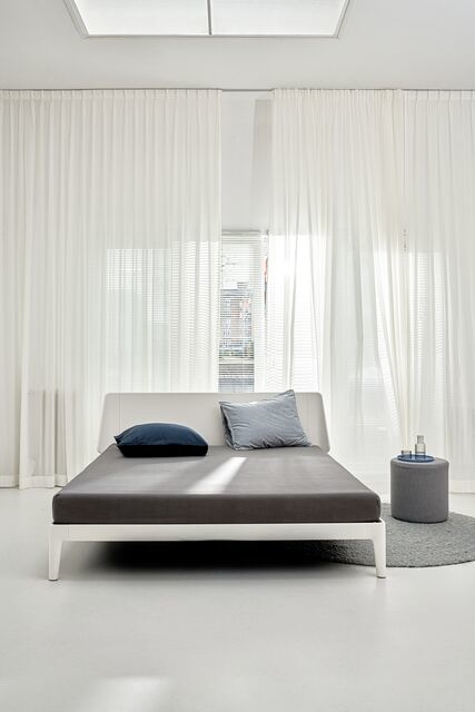 Auping Organic Jersey Hoeslaken Soft warm grey