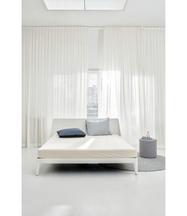 Auping Organic Jersey Hoeslaken Soft off white