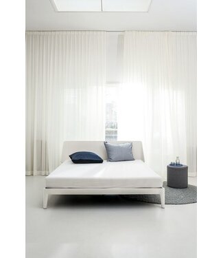 Auping Auping Organic Jersey Hoeslaken Soft white