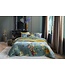 Beddinghouse x Van Gogh Museum Partout des Fleurs Bedspread Green