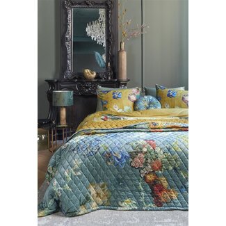Beddinghouse x Van Gogh Museum Partout des Fleurs sprei Green