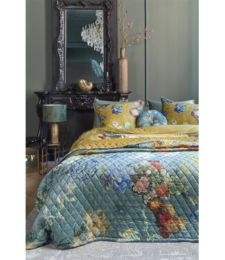 Beddinghouse x van Gogh Museum Beddinghouse x Van Gogh Museum Partout des Fleurs Bedspread Green