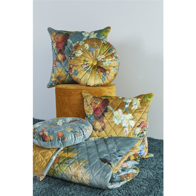 Beddinghouse x Van Gogh Museum Partout des Fleurs sprei Green