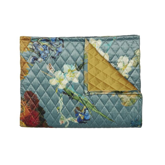 Beddinghouse x Van Gogh Museum Partout des Fleurs sprei Green