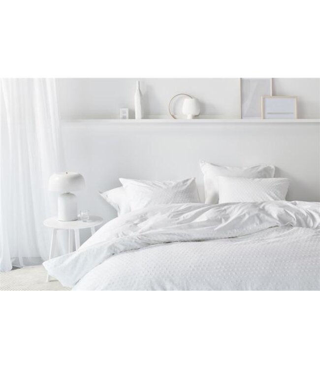 Beddinghouse Snow dekbedovertrek White