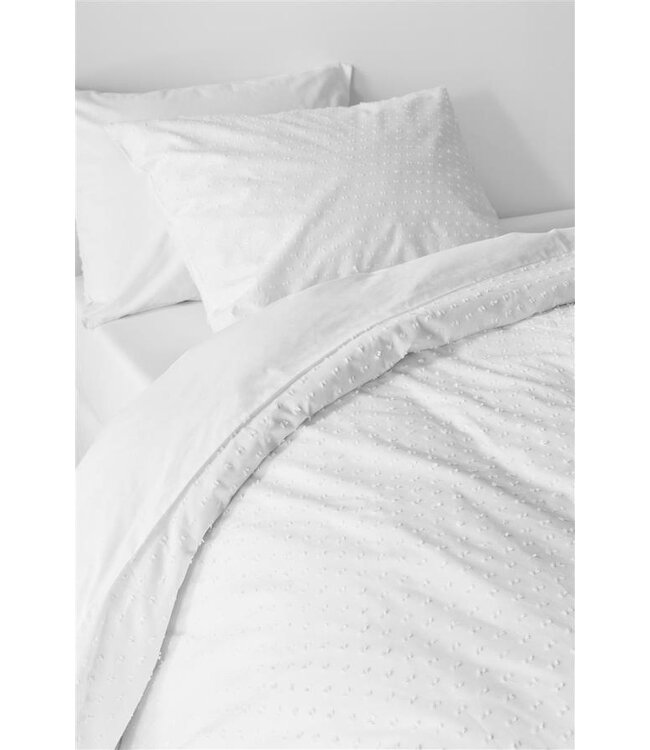 Beddinghouse Snow dekbedovertrek White