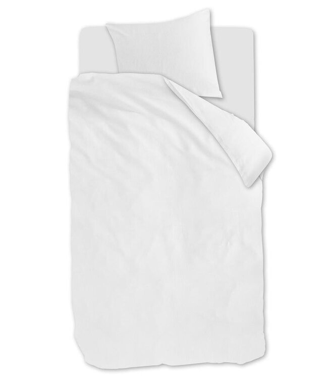 Beddinghouse Blanca dekbedovertrek White