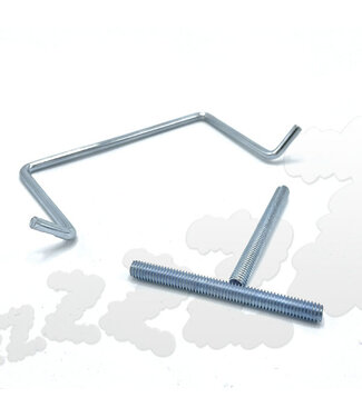 Auping Auping hoekbeugel met draadstift